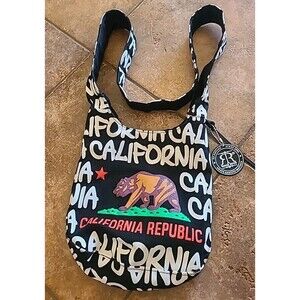 Robin Ruth California Republic Crossbody Bag Snap Closure